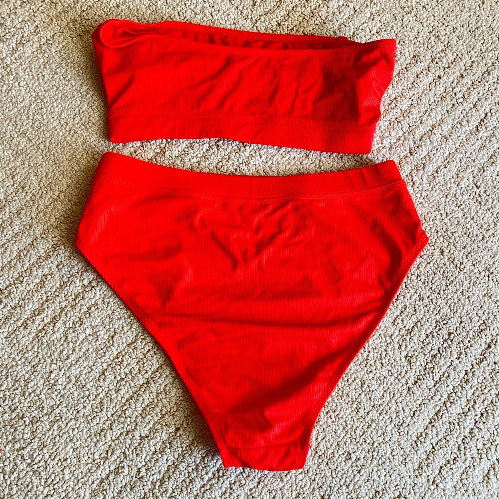 Two piece bathing suit